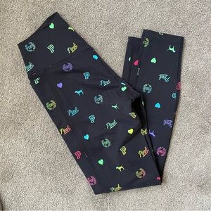 VS PINK Ultimate Leggings - Rare Pattern - Size XS - Like New Condition